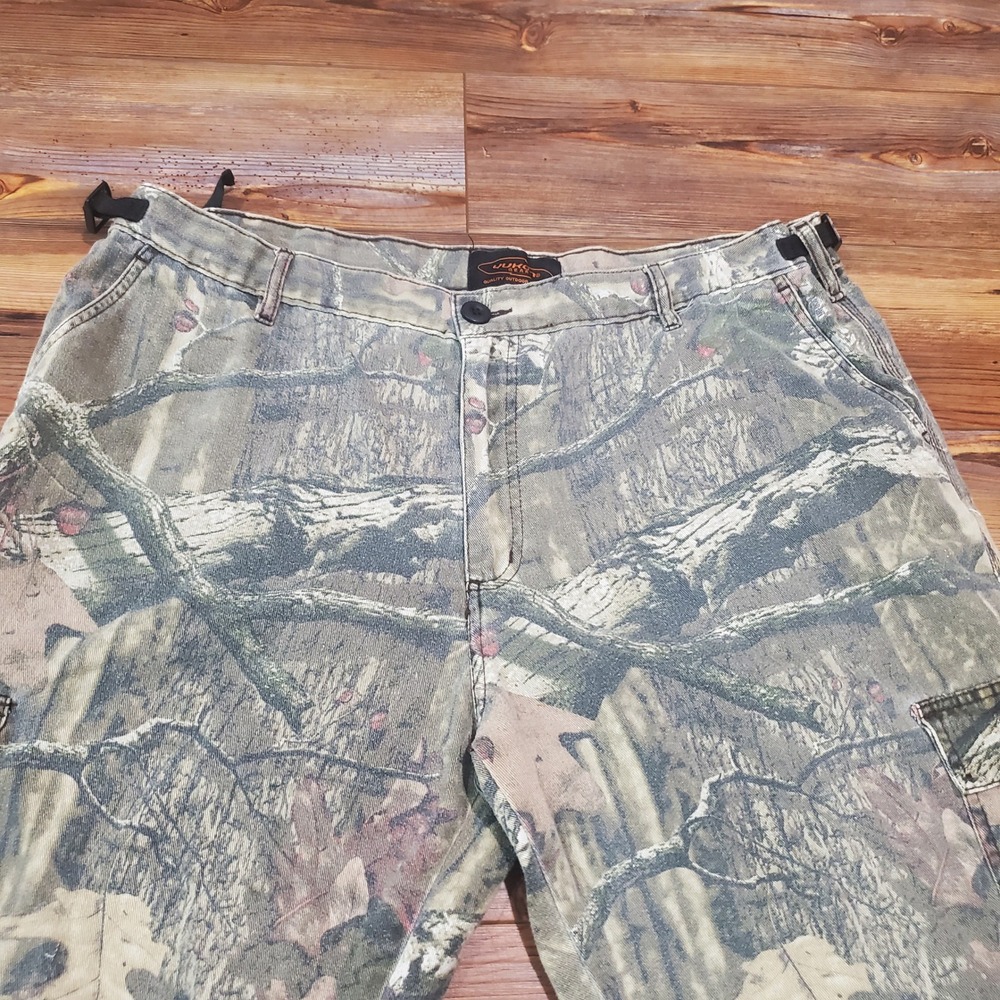 Yukon Gear Mens Break-Up Camo Cargo Hunting Pants Adjustable Waist XL 40x30 - Picture 3 of 11